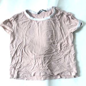 Pink and White striped T-Shirt